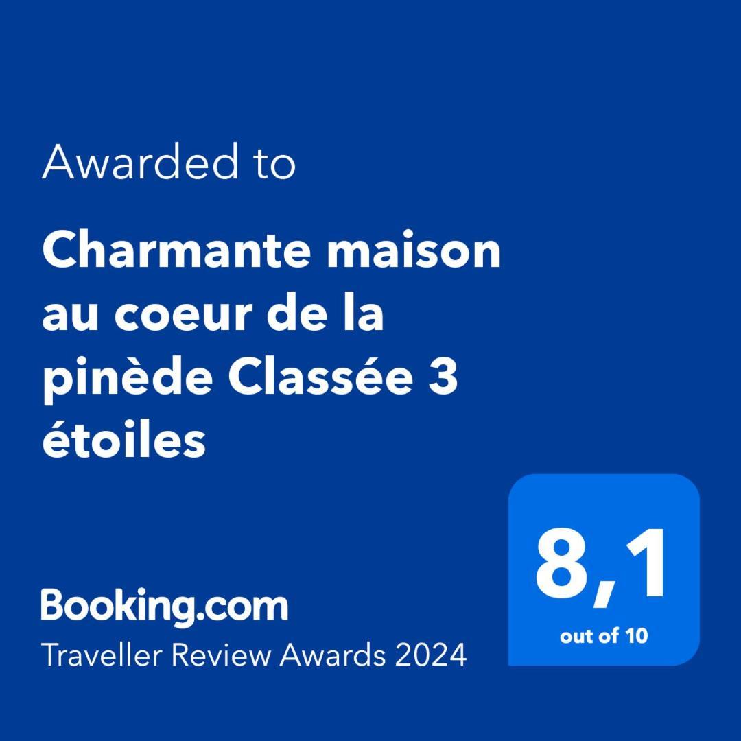 Charmante Maison Au Coeur De La Pinede Classee 3 Etoiles Лакано Екстер'єр фото